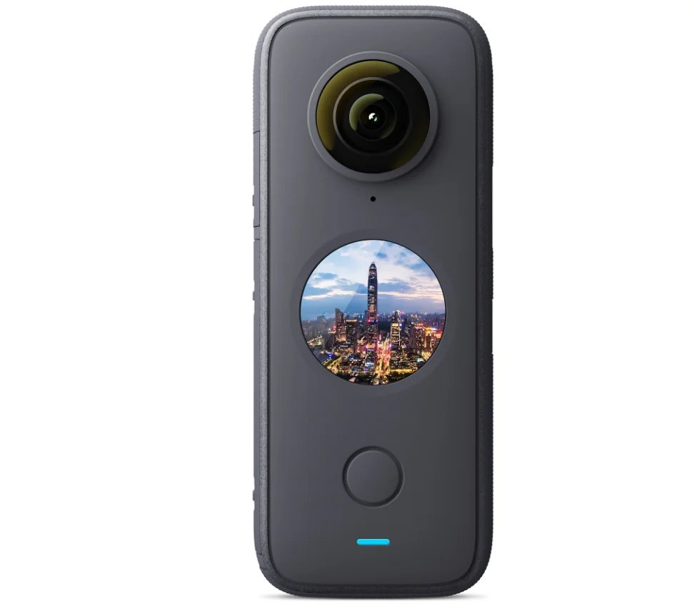 
Insta360 ONE X2 FlowState Stabilization Panoramic Action Camera 5.7K 30fps LCD Touch Screen 10m Body Waterproof HDR APP Editing 