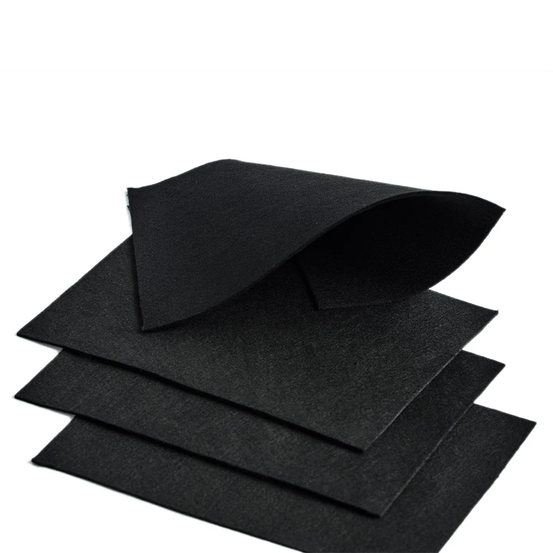 Activated Carbon Felt 10Mm Activated Carbon Fiber Felt Activated Carbon Felt