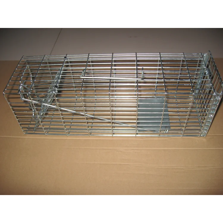 Factory Wholesale Double Door Animal Trap Weasel Cage Trap
