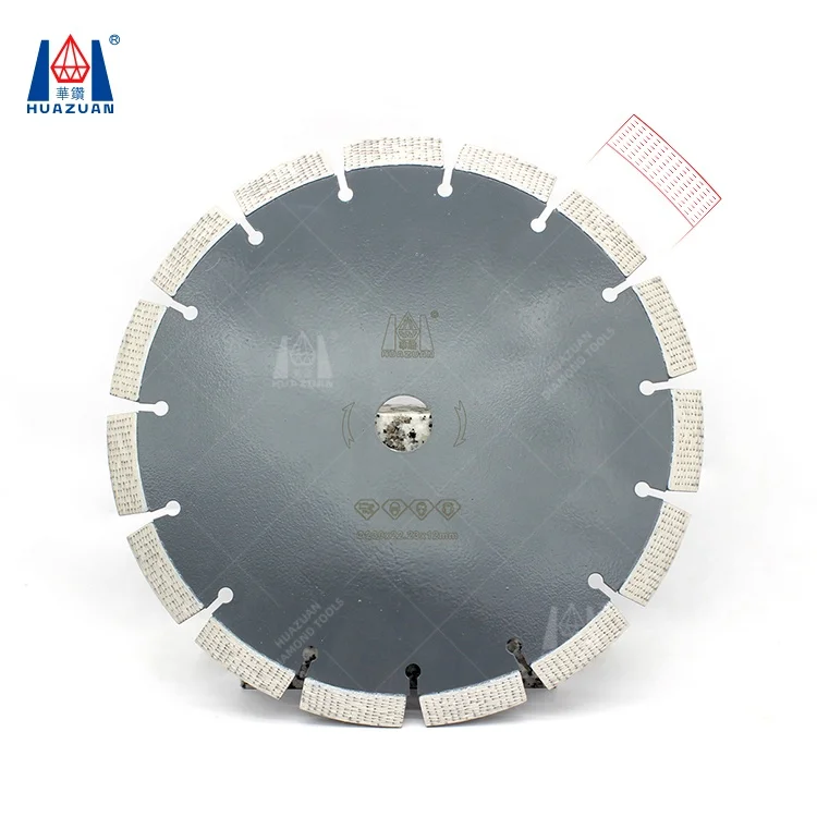 Huazuan 230mm Arix Customized OEM Laser Welded Diamond Cutting Disc for Reinforced Concrete Saw Blade