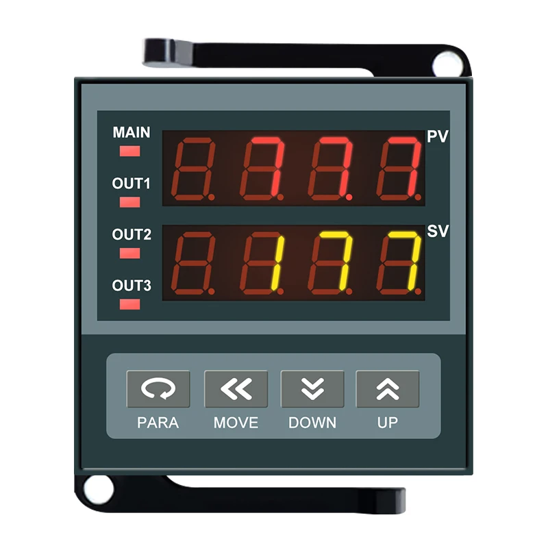 High quality industrial usage 220v 120v pid display temperature controller 4 channels process indicator 4-20ma