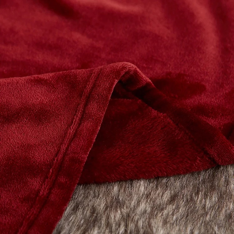 Low price high quality 100% polyester super soft printed flannel blanket