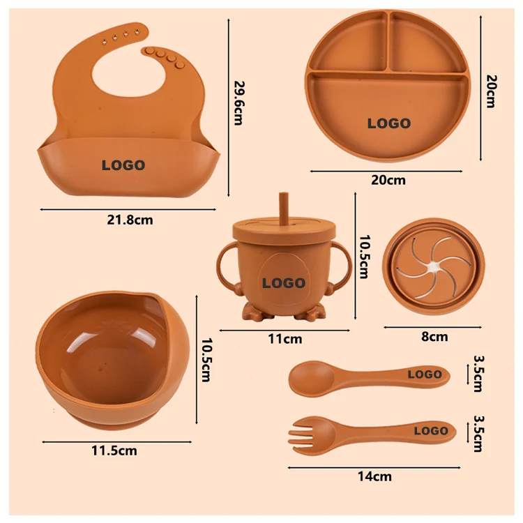 Силиконовая миска для кормления
