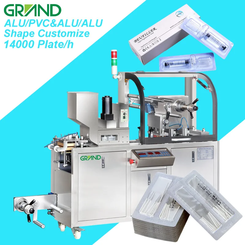 DPP 80 88 90 110 Full Automatic High Speed Blistering Machine Syringe Blister Packing Machine