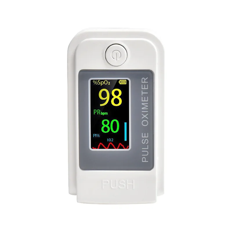 Lk89 handheld TFT ox pulse finger health device blood oxygen concentration detection