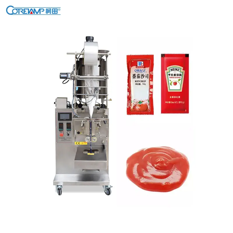 Automatic Vertical Liquid Honey,Sauce,Ketchup Packaging Machine Small Pouch / Sachet Packing Machine