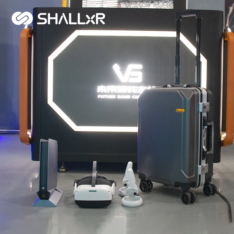 Shopping Mall ShallxR Vs Game Vbox Playstation 9D VR Shooting Simulation Virtual Reality Gun VR All In One VR Set For PC