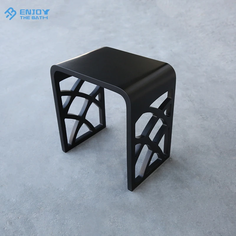 ETB Роскошный дизайнерский черный стул для