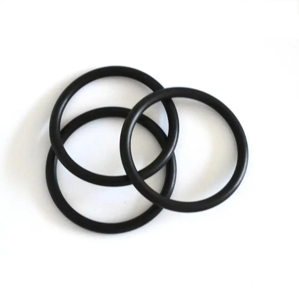 rotary shaft red fkm o ring 90sh rubber seal