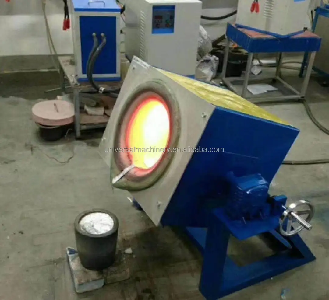 high efficiency IGBT 100% duty Induction Melting Furnace