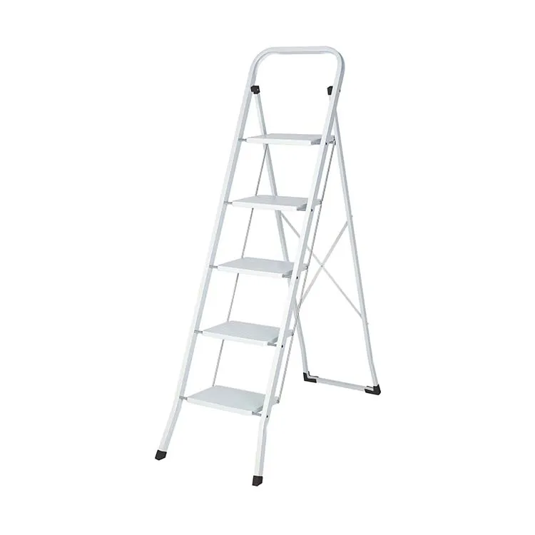 Low Price Steel Step Safety Foldable  5 Steps Ladder Household
