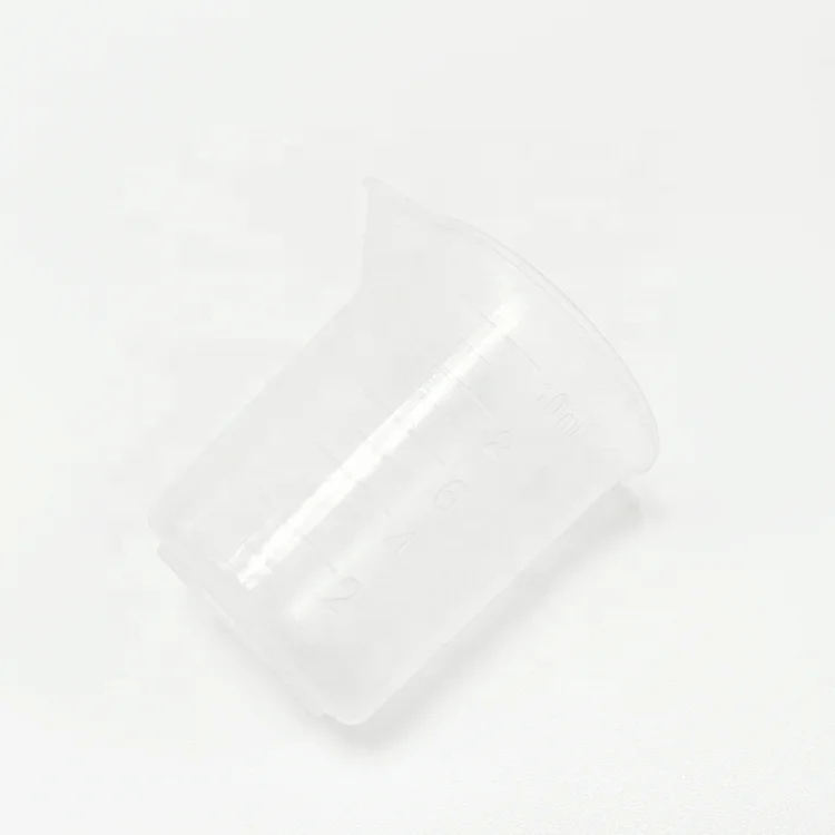 Heat resistant plastic science measuring beakers 250ml