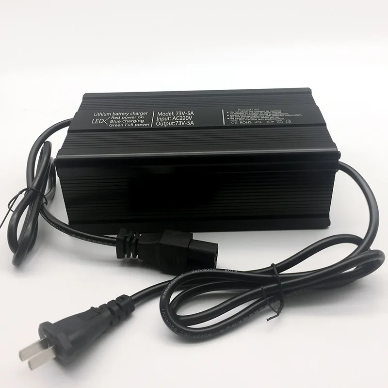 High Quality 58.8V 43.8v 60v 84v 87.4v 15A Lithium Ion Battery Charger For Two-Wheeler Electric Bike Scooter With M12 Connector