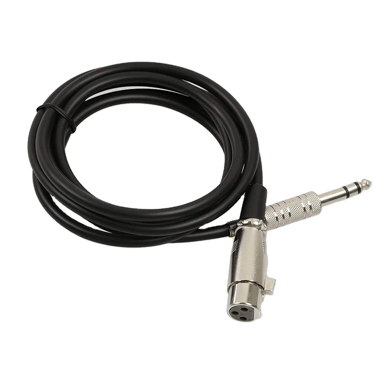 OEM завод 1 м XLR до 6 35 мм TRS аудио разъем конвертер Кабель DMX