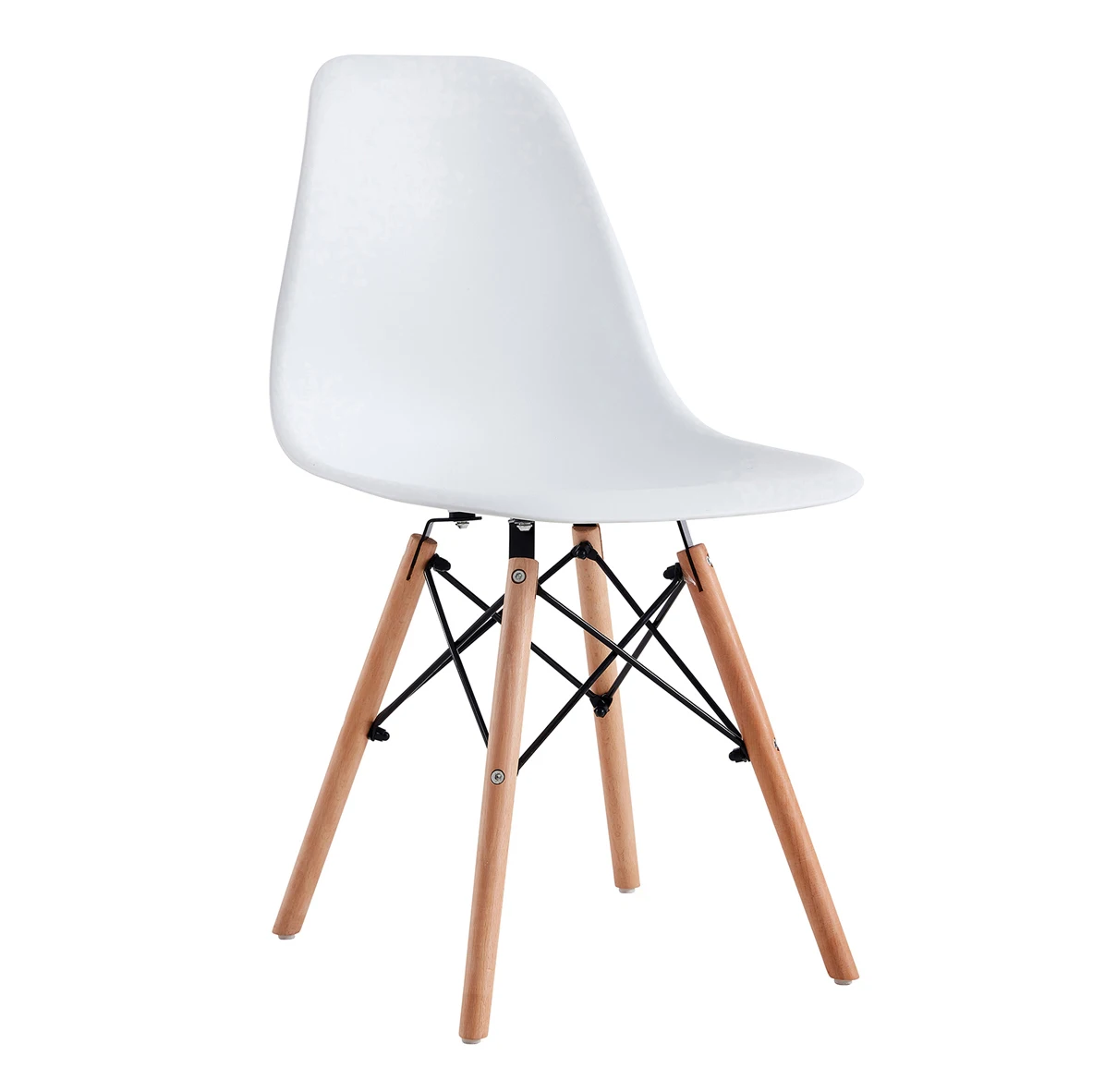 Лидер продаж, современные роскошные однотонные ножки в скандинавском стиле, стул для кафе, ресторана, полипропиленовые пластиковые обеденные стулья с ножками из Букового дерева