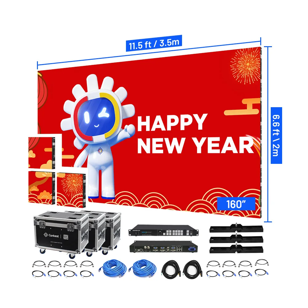 P2.6 2.6Mm P3.9 Indoor Eventos Trade Show Booths Led Video Wall Panel 26 Pantalla Led Broadcast Broadcasting Studio Led Screens