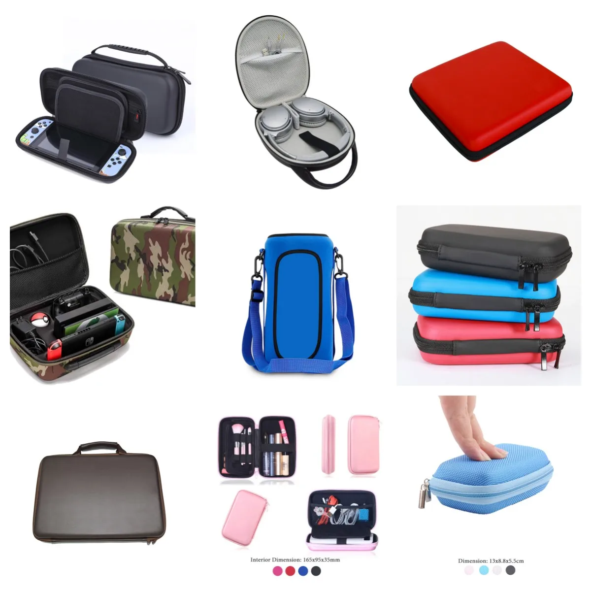 Replacement Zippered Protective Carrying Case Bag for Digital Multimeter - case Only