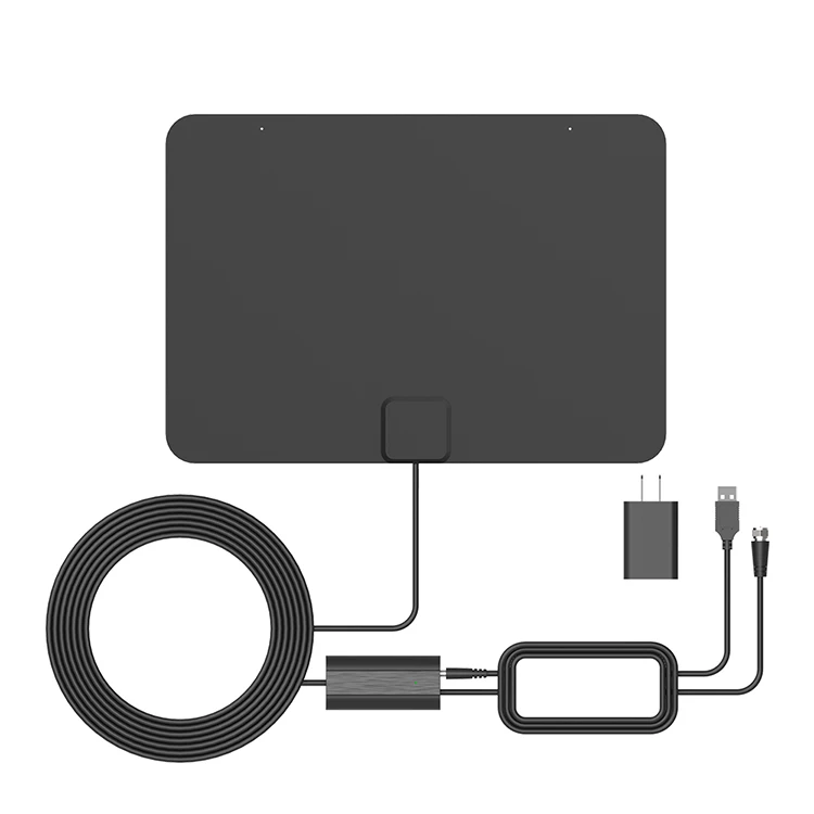 Заводской усилитель 60 миль диапазон UHF VHF HD комнатная HD цифровая ТВ антенна