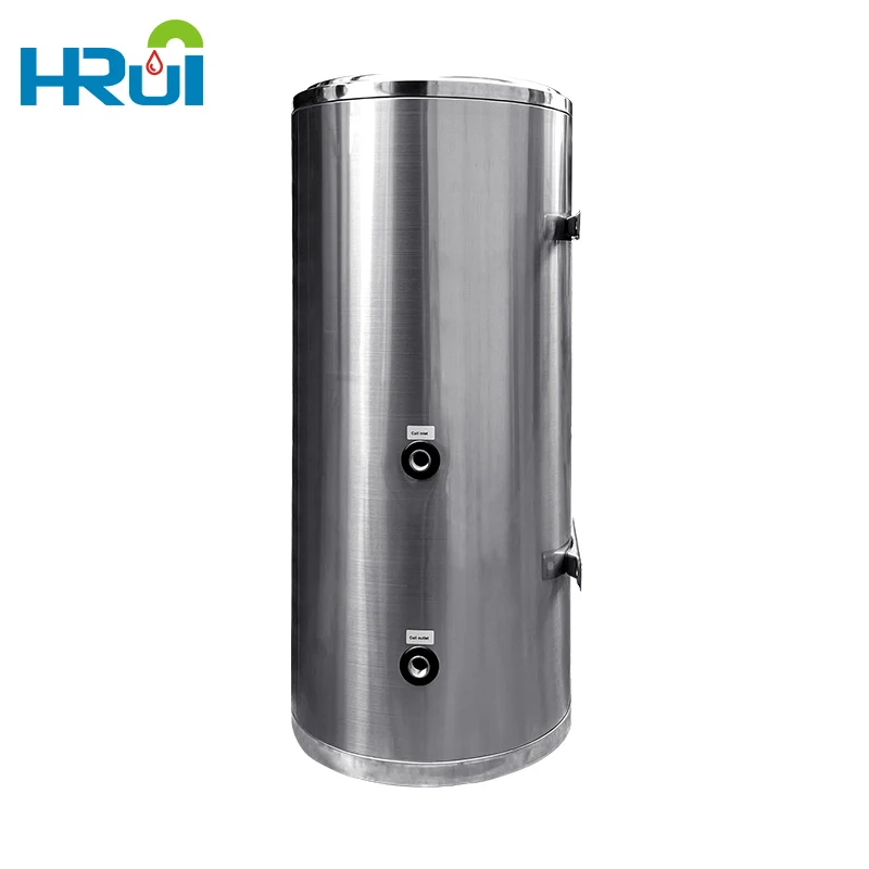 Family 250l Stainless Steel Heat Pump Solar Electric Boiler Hot Water Tank Insulated Boiler Hot Water Cylinder