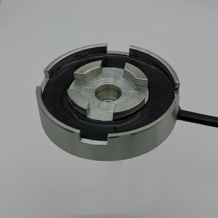 24V DC JSP-5614 28kgs Electrical Holding Electromagnet with Cross slot