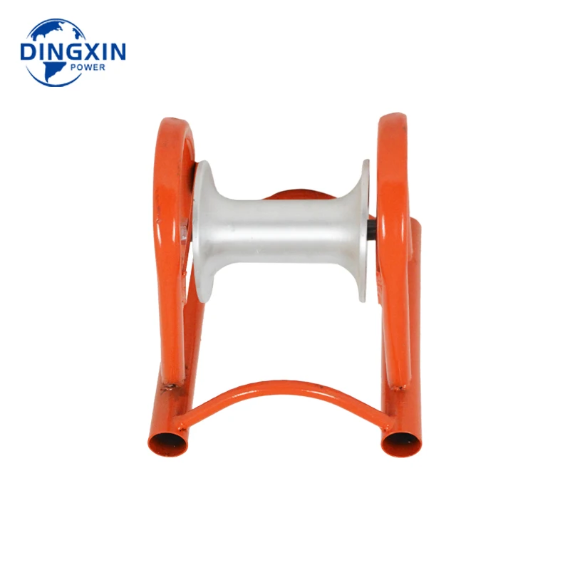 Industrial Stainless Steel Cable Pulling Rollers Cable Laying Roller Wire Pulley Cable Tray Roller
