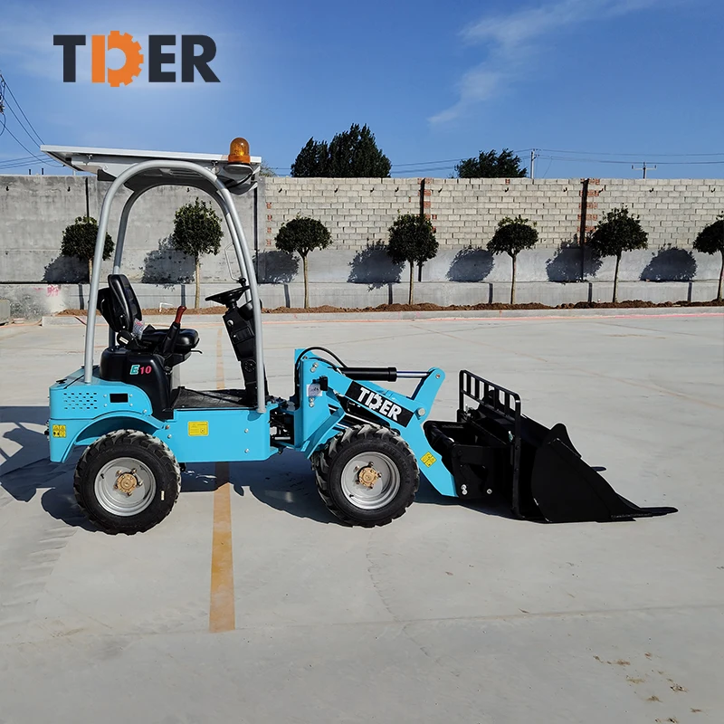 LiftSun New 0.5 Ton Battery Wheel Loader 500kg Small Mini Electric Front End Loader for Sale