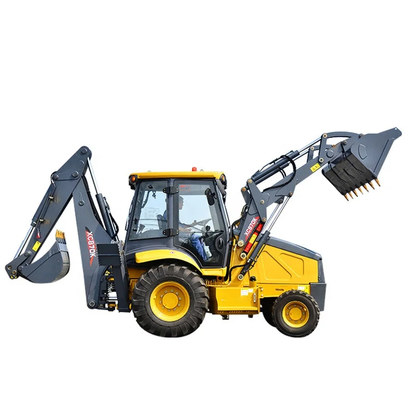 Cheapest China Backhoe Loader XC870HK XC870K with Free Attachment