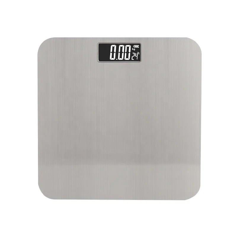 Весы для ванной комнаты из нержавеющей стали 2 AAA с батареей