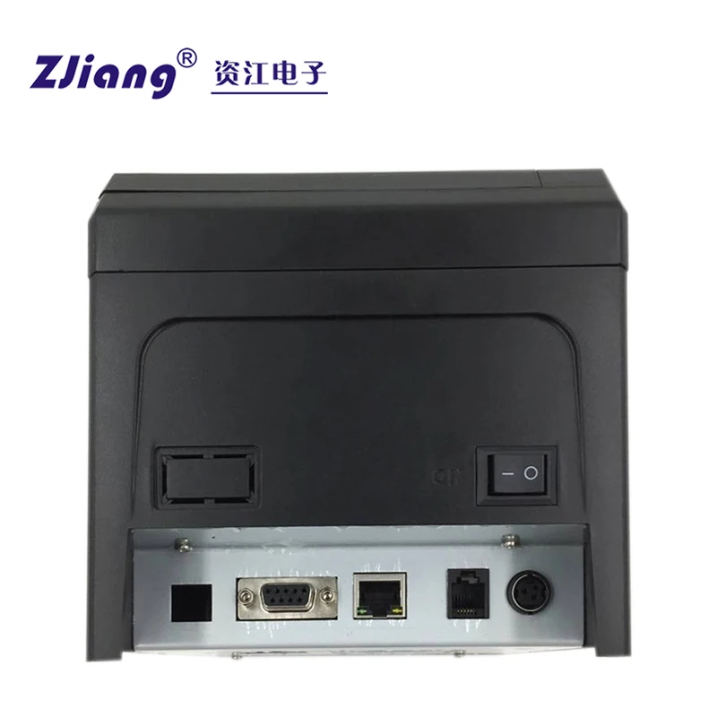Zijiang 8330 Thermal Kitchen 80mm Pos Thermal Bill Receipt Printer With Optional Wifi/ Bluetooths/usb Receipt Printer