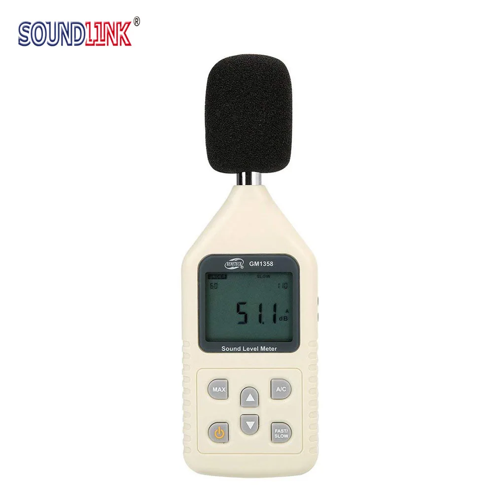 New Digital Audio Decibel Meter dB Meter Noise Tester