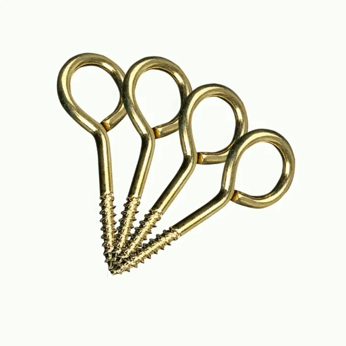Cup Hooks Round End Screw Hooks Metal Wall Hooks Screw-in Hanger M3/M4/M5
