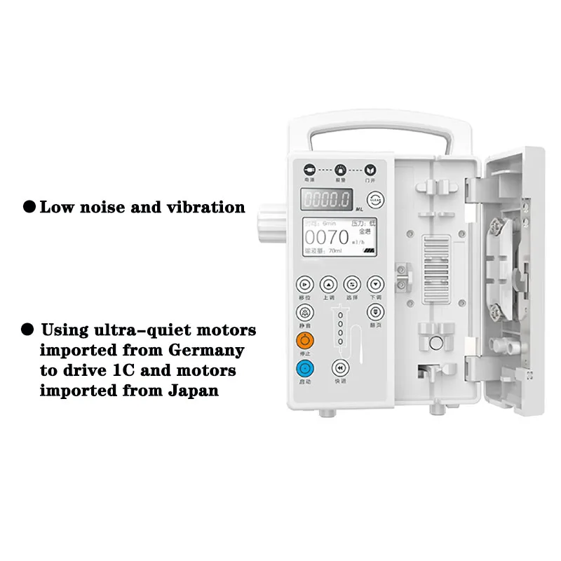 Portable Automatic Volumetric Syringe Infusion Pump with CE Infusion Pump Price infusion Pump Medical Health Medical Supplies