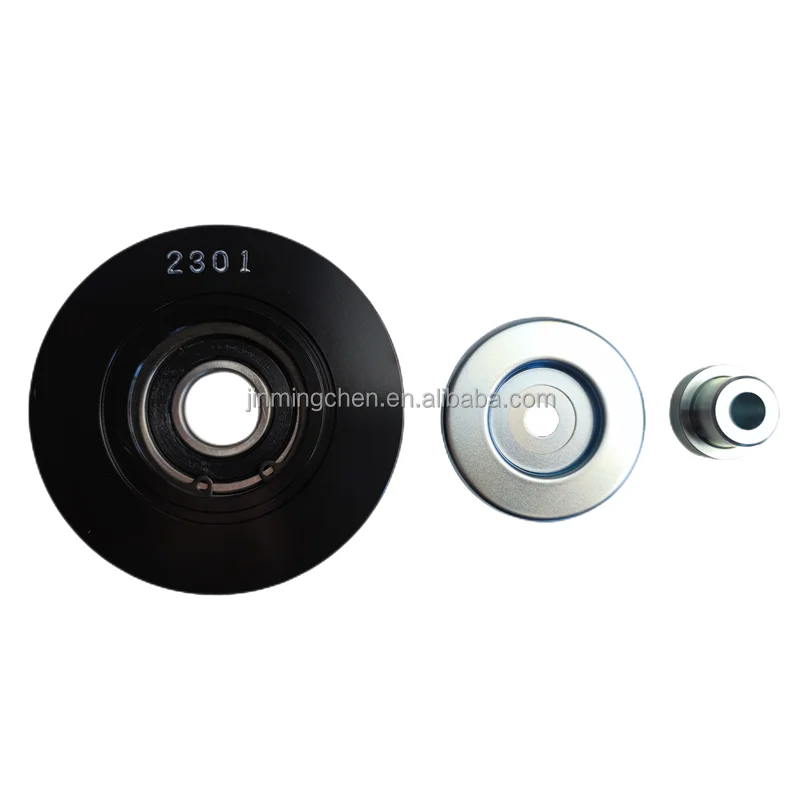 Genuine Excavator Parts Air Conditioning Belt Pulley  For CX210B CX360B CX210C CX360C SH210-5 SH350-5 210X2 KHR11760