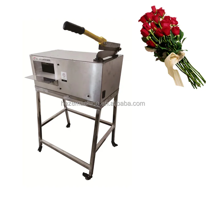 Anti-slip Flower Clusters Cutting Machine One-hand Operation Rose Flower Branch Scissors Bouquet Cutter For Flower Shop