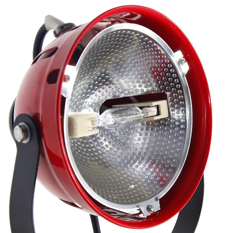 800W Studio Video Red head Light with Dimmer Continuous Lighting + Bulb