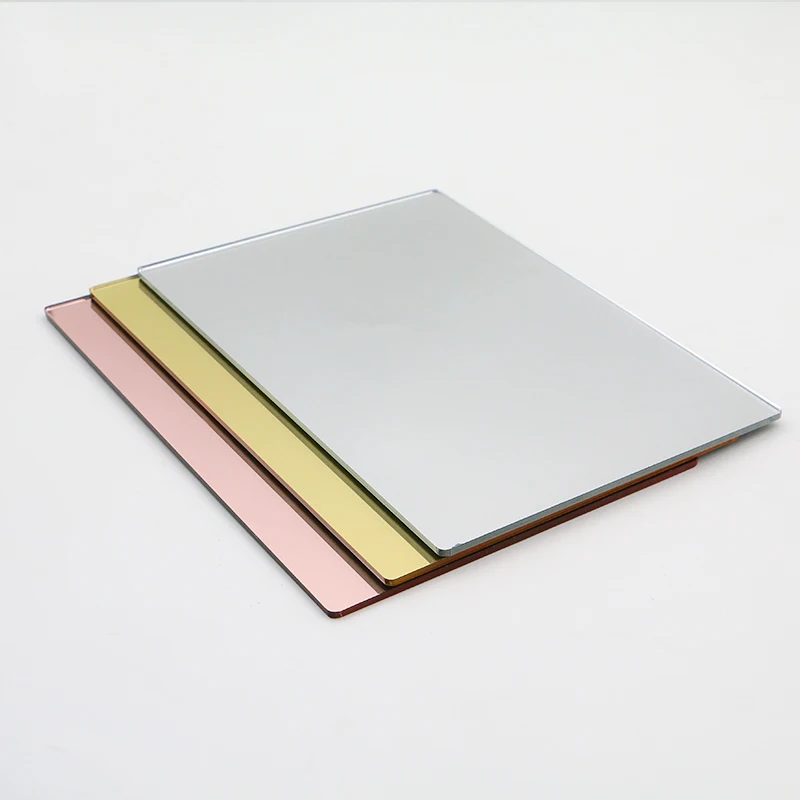 4X8ft Gold Acrylic Mirror Sheet Glass 1mm Mirror Sheet
