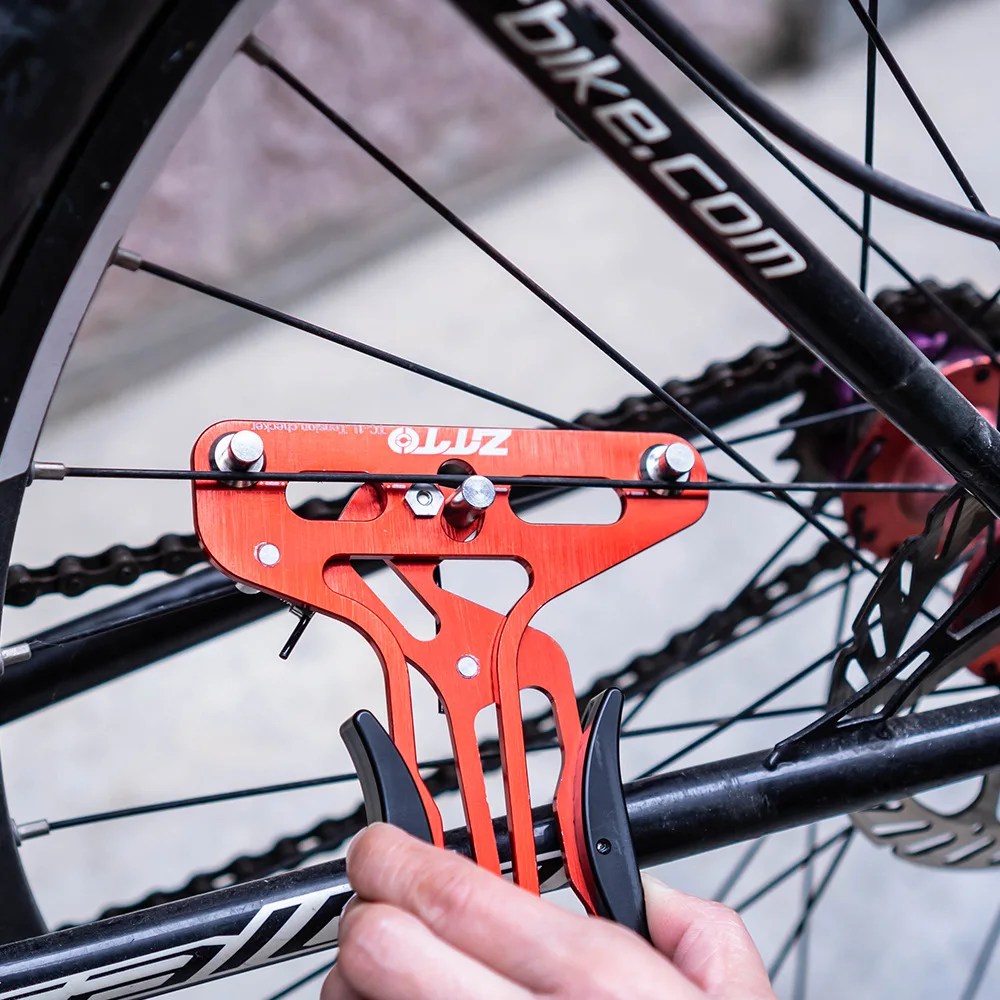 Bicycle Spoke Correction Tool Tension Meter Wire Wheel Set Mountain Bike Rim Adjustment