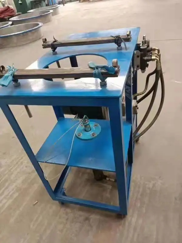 Rubber expansion joint assembling machine with Electric hydraulic