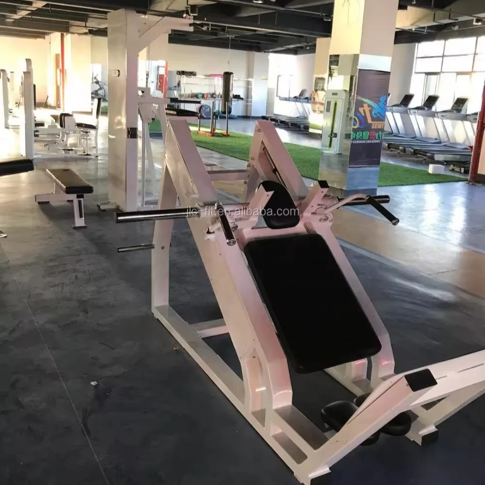 JLC-DJ166 Hack Squat Bodybuilding Super Squat Gym Equipment Commercial Squat Machine Plate Loaded Machines For Gym Center