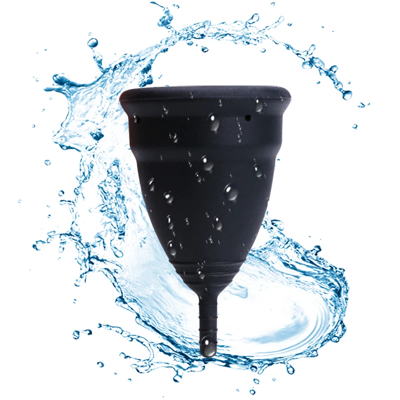 Оптовая продажа, цветная Женская менструальная чаша Copa многоразового использования из медицинского силикона 100%