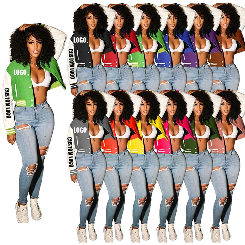 C96-1 best sellers 2020/2021 amazon sport trench coat women long sleeve baseball jacket winter jackets fall 2021