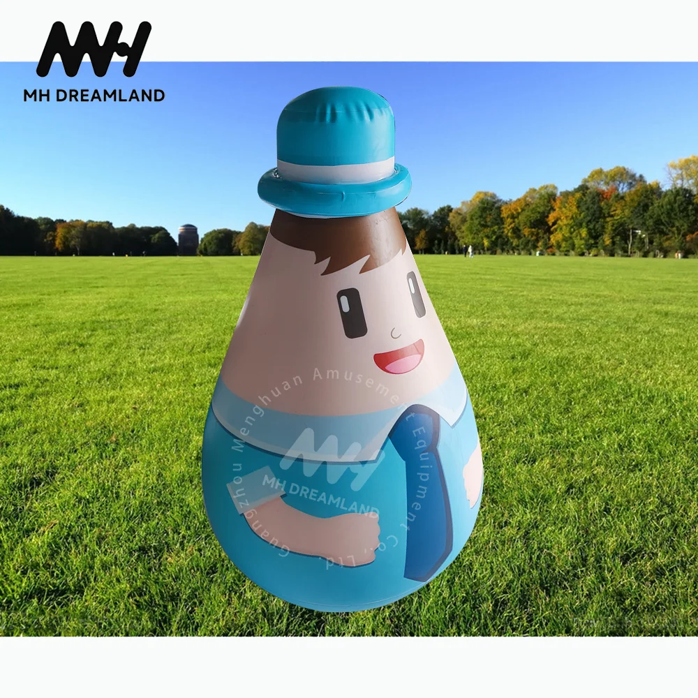 Decoration Toy PVC Tilting Doll Inflatable Carnival Roly-Poly Display Waterproof Shows for Advertising Tumbler
