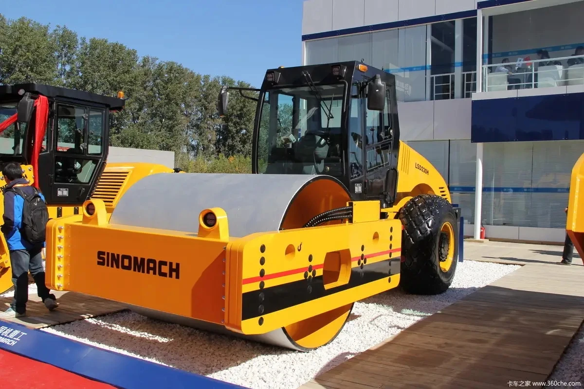 Дорожный каток 8 тонн строительный дорожный уплотнитель асфальта с фирменным двигателем 42 кВт