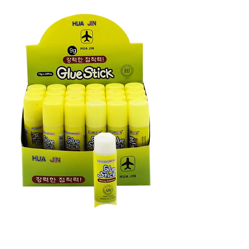 nanjiang manufacturers directly supply Hua Jin stick water Korean office students solid glue 9g