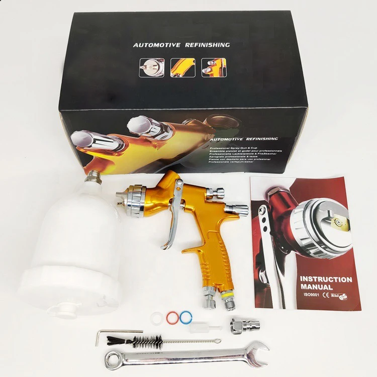 HVLP High Quality Car Paint Sprayer Professional Car Refinishing Air Pneumatic Car Paint Spray Gun