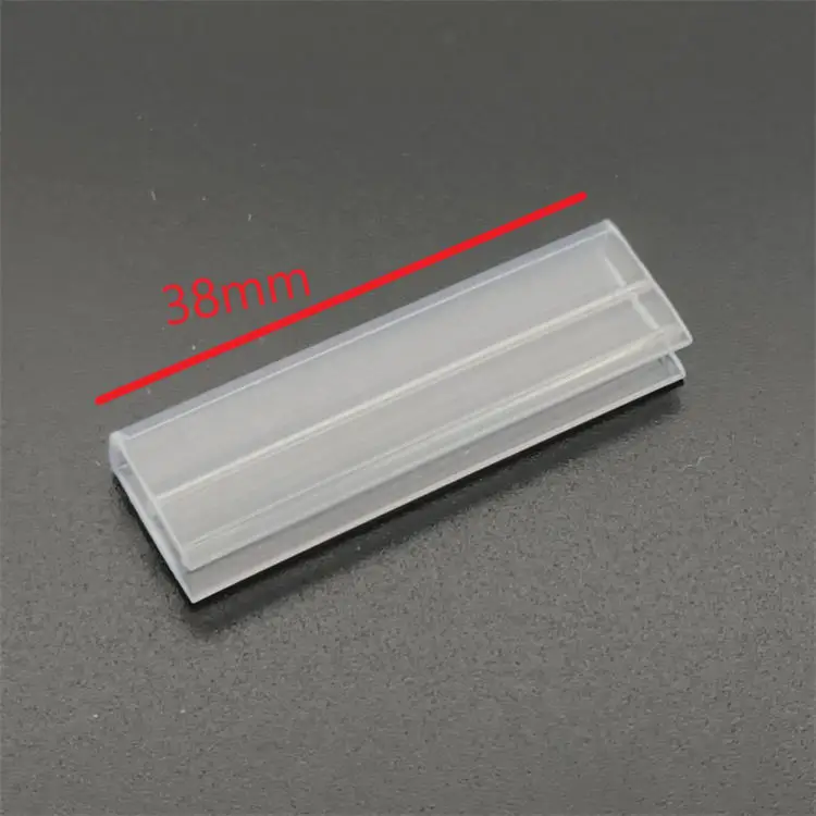 Retail Data Strip Shelf Display Plastic Pvc Price Tag for supermarket display