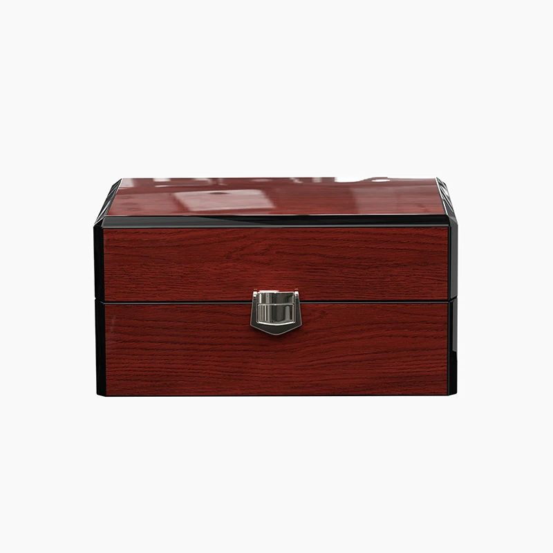 Luxury Big Watch Box Custom Logo Wooden Piano Paint for Packaging