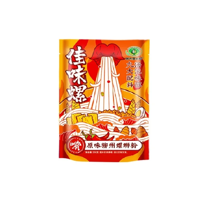 Chinese Traditional Tasty Guangxi Specialty Liuzhou Snail Rice Noodles