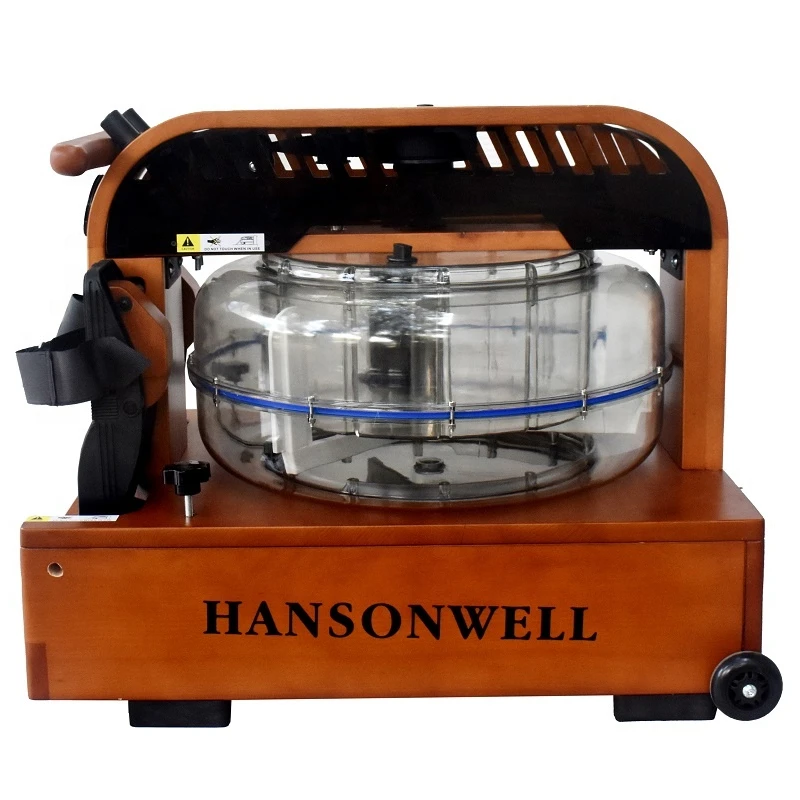 Popular Water Resistance Rower Exercise Wooden Water Rowing Machine