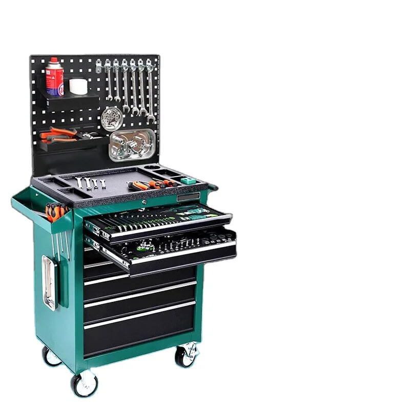 factory direct wholesale popular garage tool cabinet storage drawers tool trolley garage tool cart